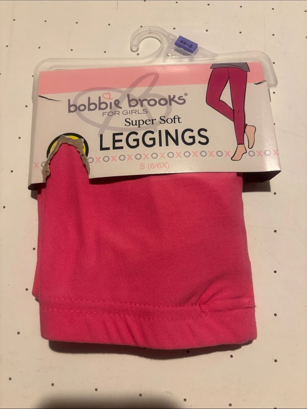 Bobbie Brooks Girls Hot Pink Super Soft Leggings